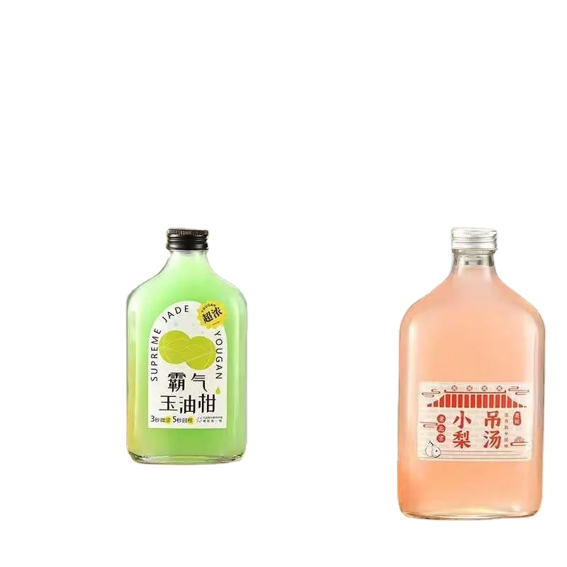 250ml 500ml Alcoholic Beverage Beverage  Vodka Whiskey Liquor Spirit  Gin Glass Bottle With Cork