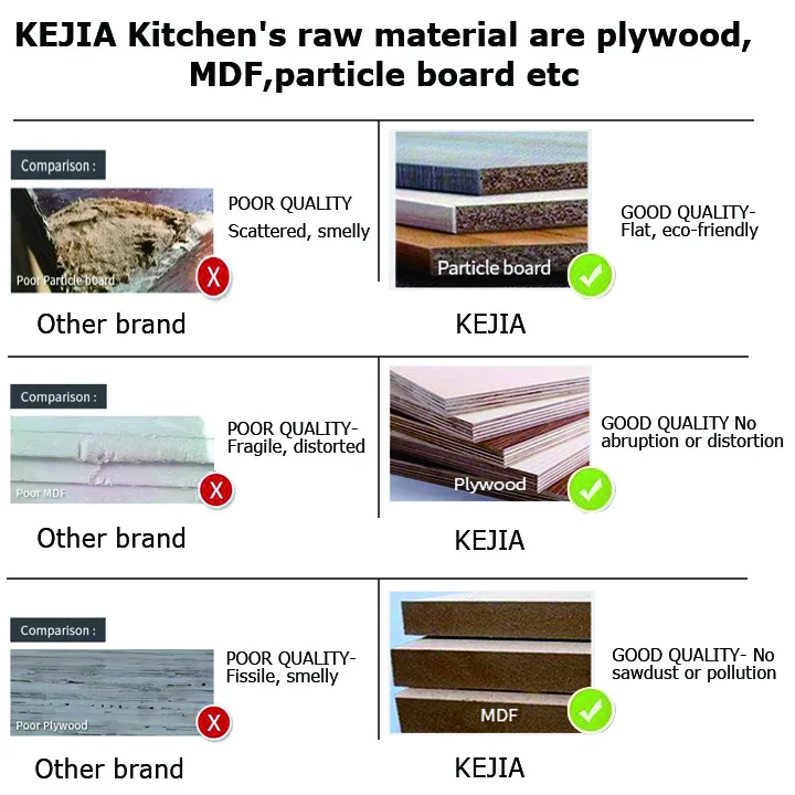 KEJIA Luxury Living Room Furniture Cabinet Modern Wooden Glass Display Rack Wine Cabinet