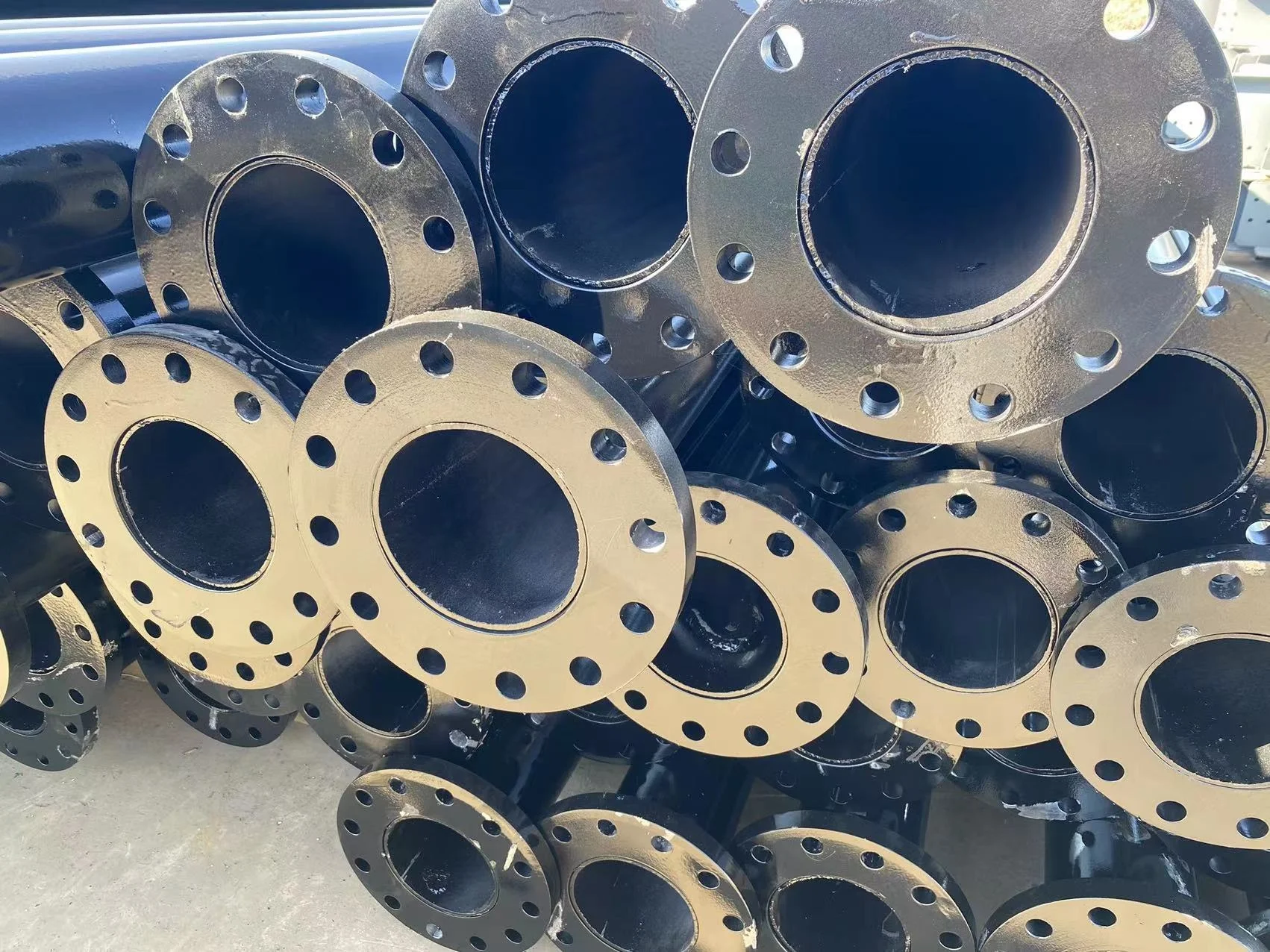 Bunker Brother hse  ANSI DIN Class 150 ASME B16.5 Forged Galvanized Carbon Steel Pipe Weld Neck Flange steel pipepipe