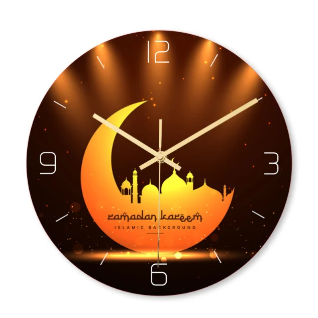 
Most Popular High Quality Muslim Fashion Festival Wall Clock 