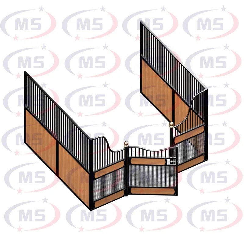 Widely Used Farm Customized Size Luxury Horse stable set barns stable horse bamboo horse stall