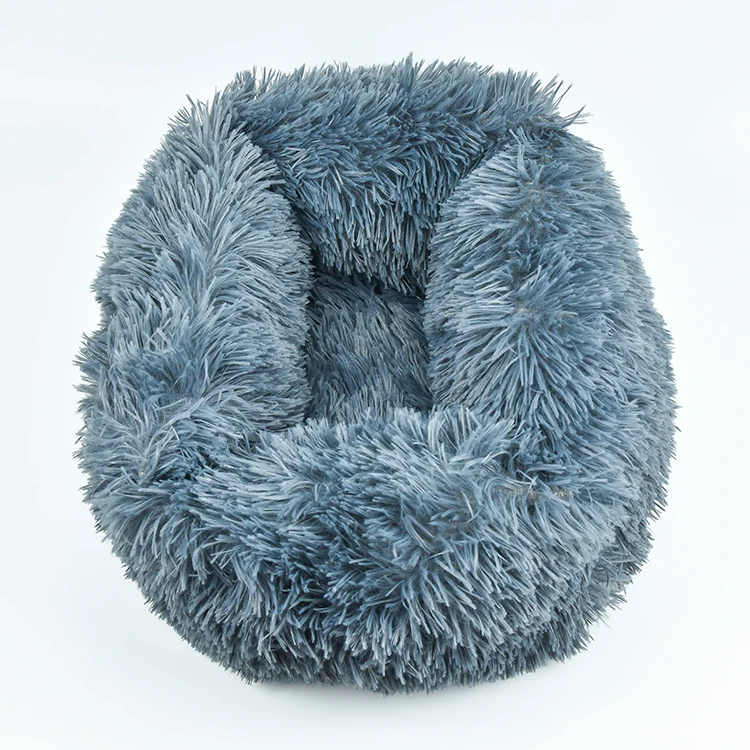 
pet bed cat warm sleeping bag Plush Faux Fur Dog Beds Cats Comfortable Warm Deep Nest 