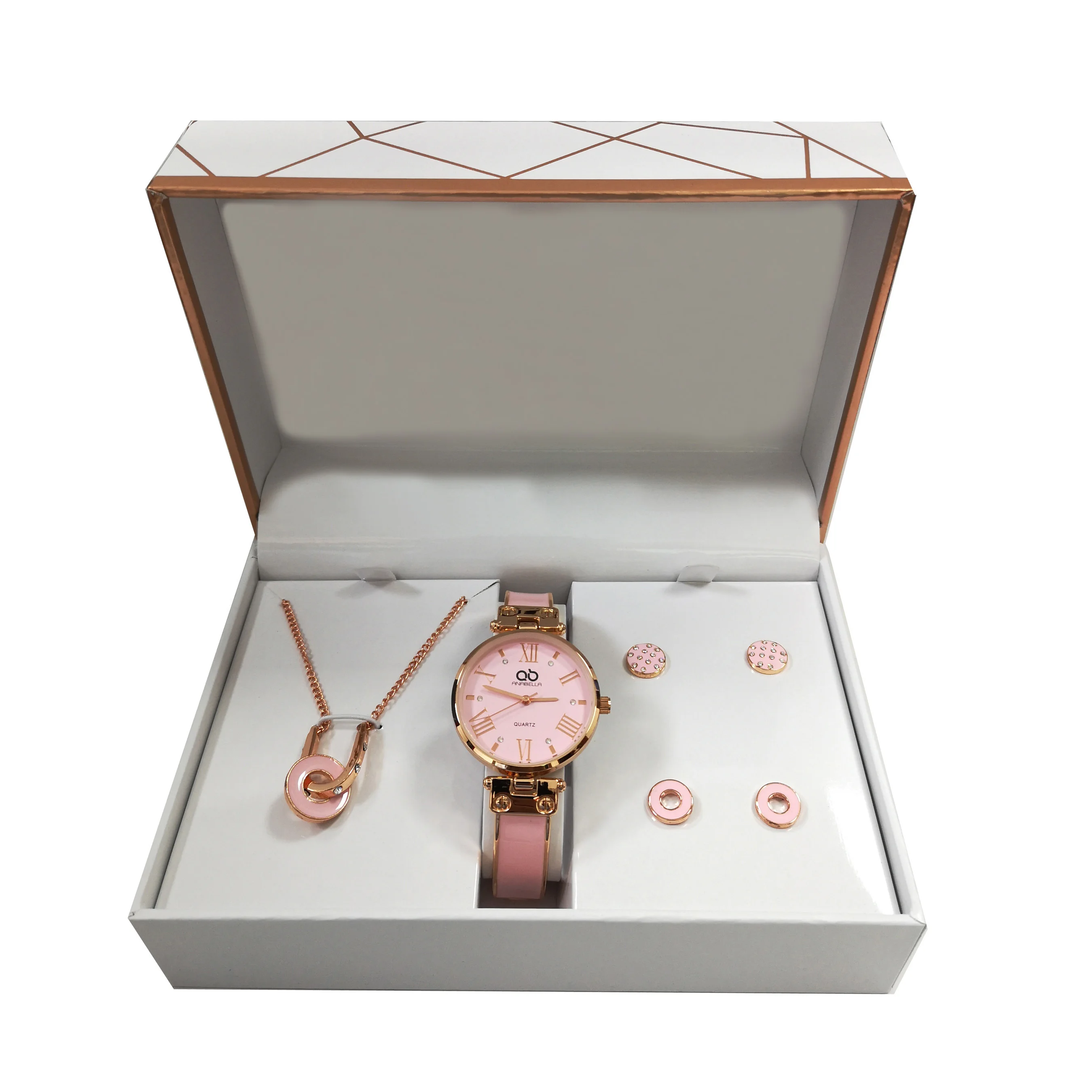 6pcs Women Watches Jewelry Set Luxury Rhinestone Fashion Elegant Female Wristwatch Quartz Watch For  Ladies Clock Relogio