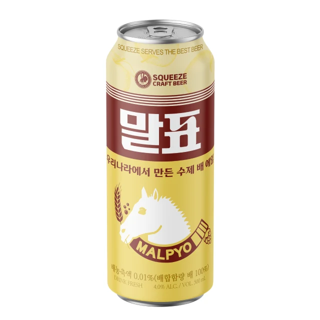 [Squeeze Beer] Malpyo Pear Ale Korean Beer Pear Craft Beer mellow sweetness Korean Pear fresh made in Korea alcoholic beverages
