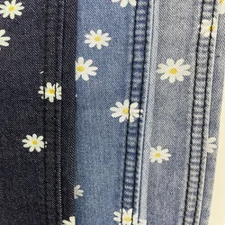 New Style Yarn Dyed Indigo Printed 100% Cotton Denim Fabric Stretch Fabric for Pants Jeans Jacket