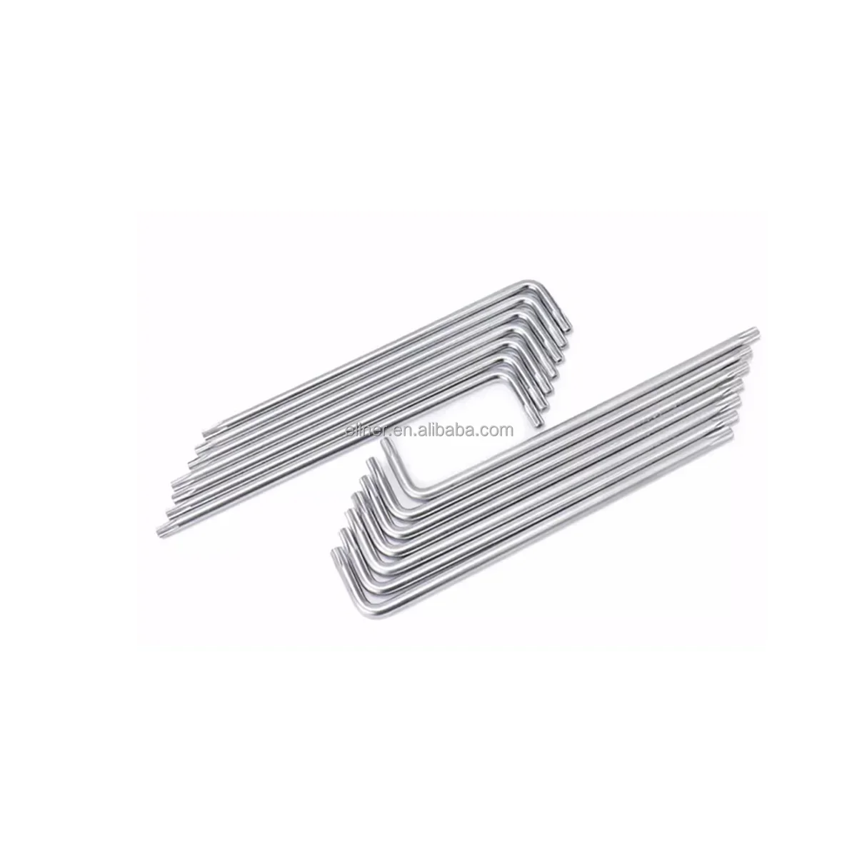 Double-End Hand Tool Torx Key Wrench Star Nickel Plated Proof Security Wrenches Impact Mini Screwdriver Spanner Waterproof Bits