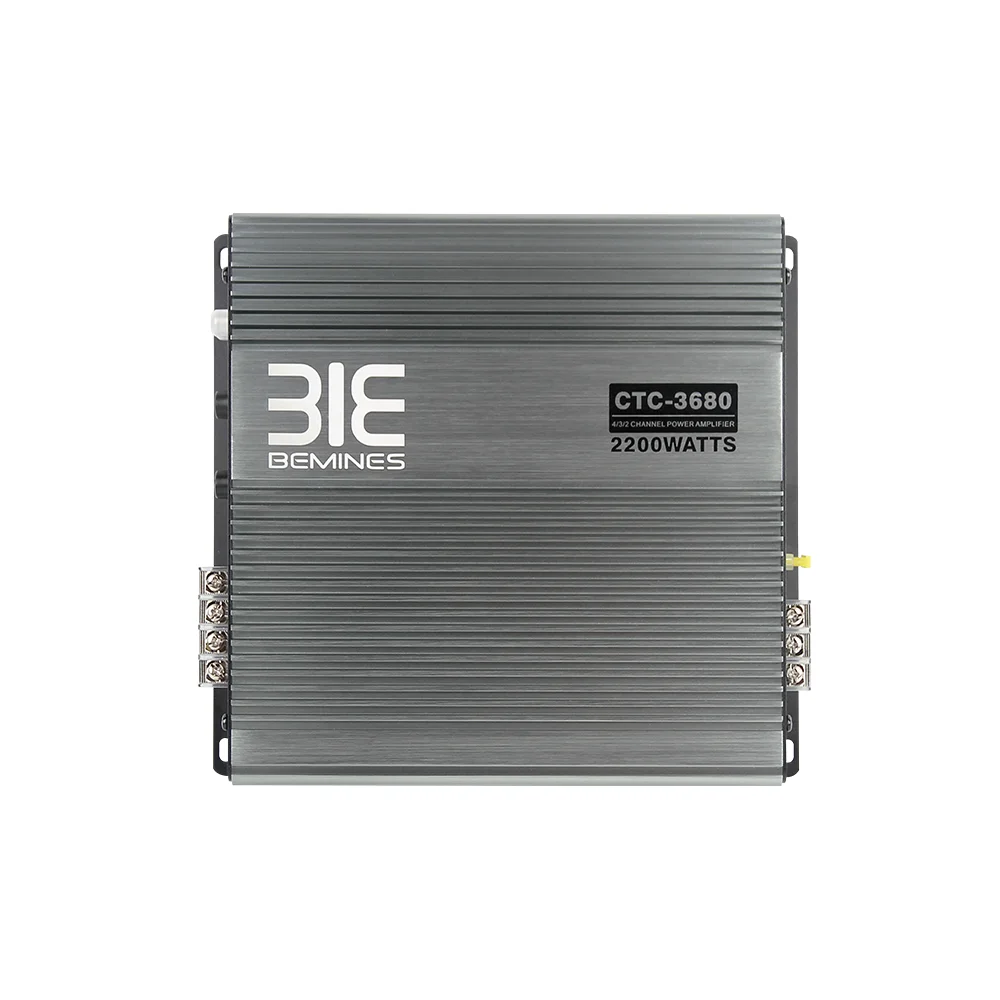 Ready to Ship QMF N-368 small size car audio amplifier 2 channel car amp high quality big power amp