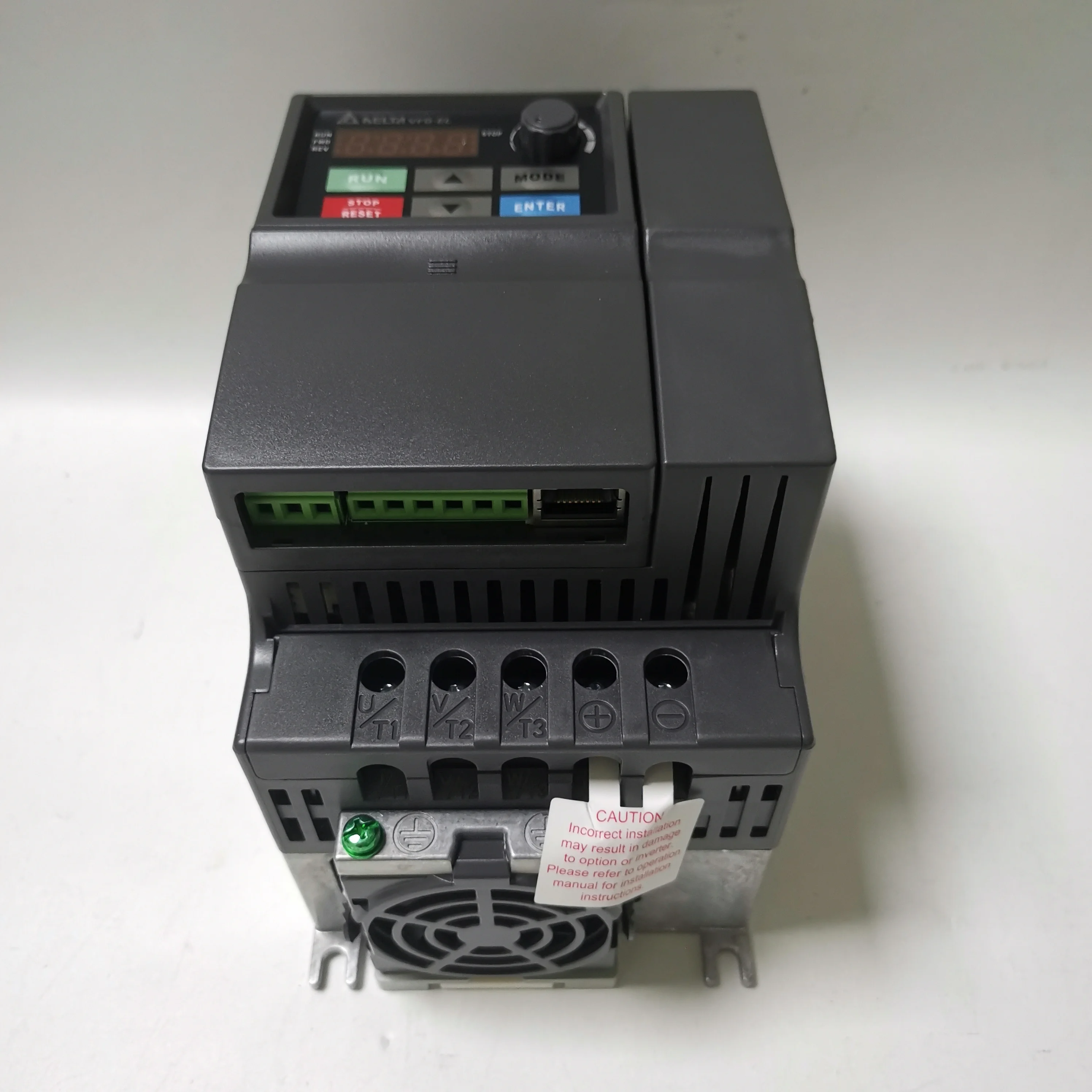 Original Delta VFD EL Series 3PH 460V 2.2KW Inverter VFD022EL43A 3HP AC Motor Drive Sensorless Vector Control  Compact Drive
