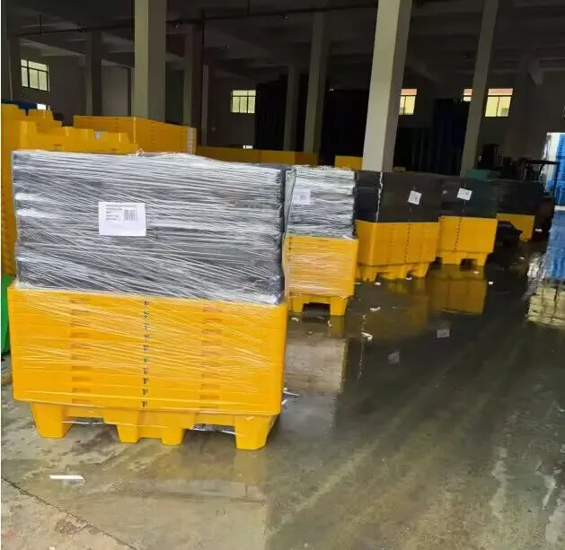 Chemical Liquid Collecting Containment Double ibc Spill containment pallet products