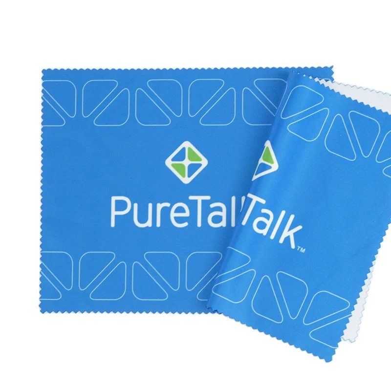 85%polyester+15%Polyamide glasses clean cloth digital Print accessories cleaning cloth thermal transfer accessories cleaning clo