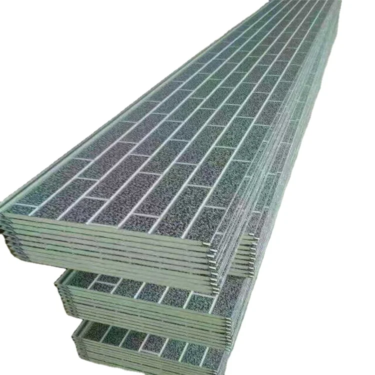 2022 Prefab House Building and Decoration With Pu Metal Wall Panels