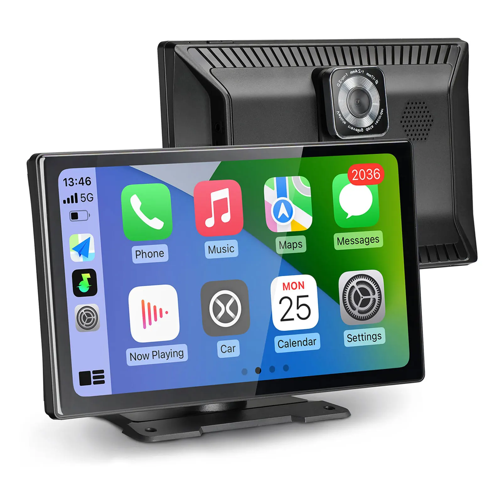 Carabc беспроводной apple carplay 9 дюймов Автомобильный сенсорный экран аудио стерео airplay умная приборная панель dvd