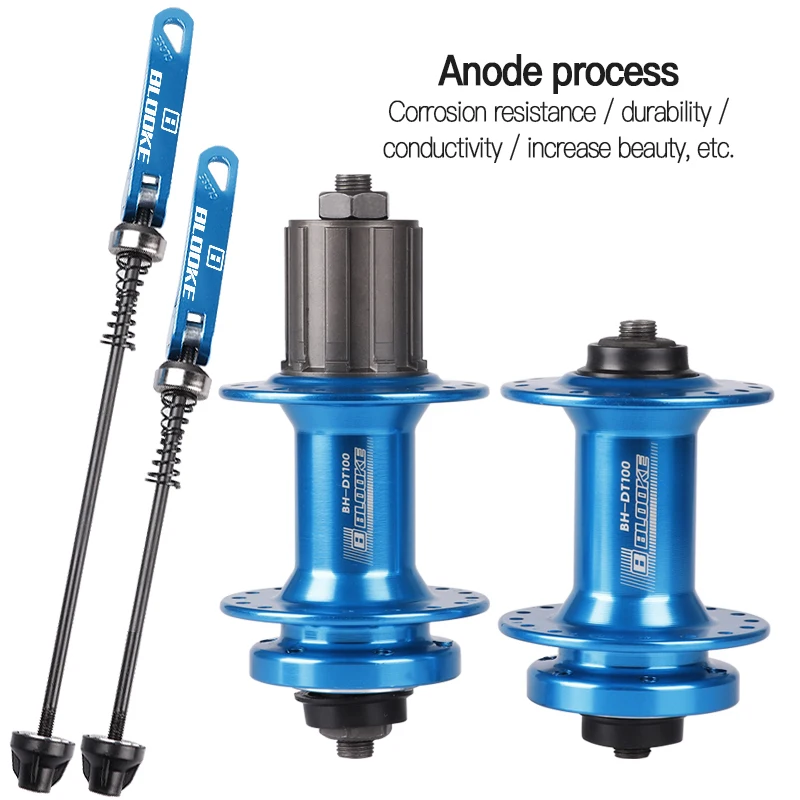 Профессиональный производитель, велосипедная Втулка из алюминиевого сплава, дисковый тормоз DT100, быстросъемная ступица велосипеда