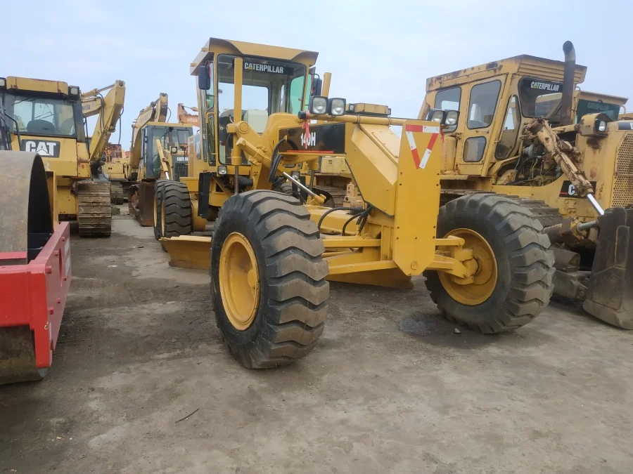 Used motor grader cat 140h/caterpillar 14g 16g 14h 160h 12h 140h grader for sale