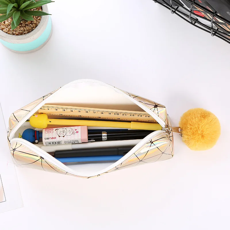 Customised Cute Big Capacity Durable Soft Silicone School Pencil Case Pencil Box for Kids With Nylon Zipper Pencil Cases