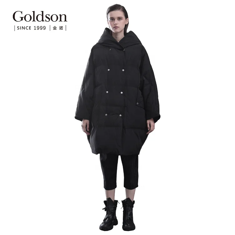 Wholesale Russia Oversize Soft Women Duck Feather Filling Padded Down Jacket For Winter