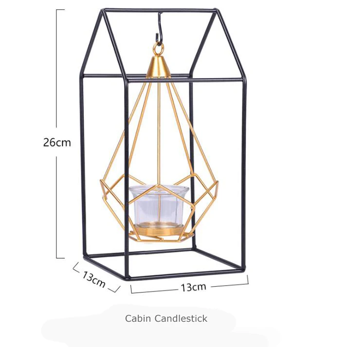Unique Product 2020 Geometric Candle Tea Light Holder Candlestick Home Light Candle Holder