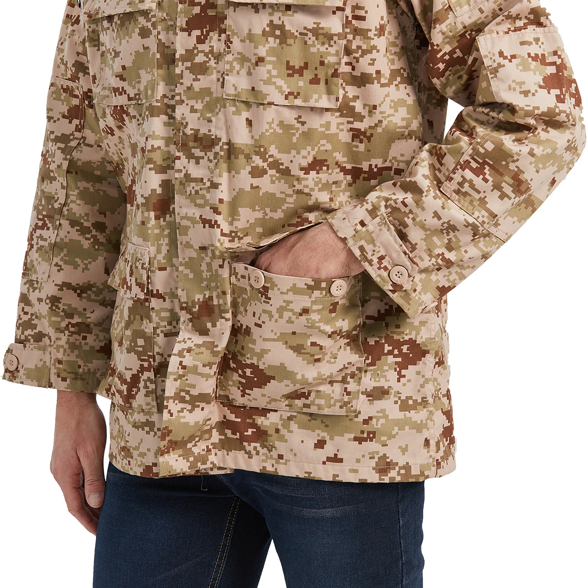 Wholesale 2023 Outdoor Uniforms Camouflage Tactical Combat Green Hunting Security Uniform All Shirt