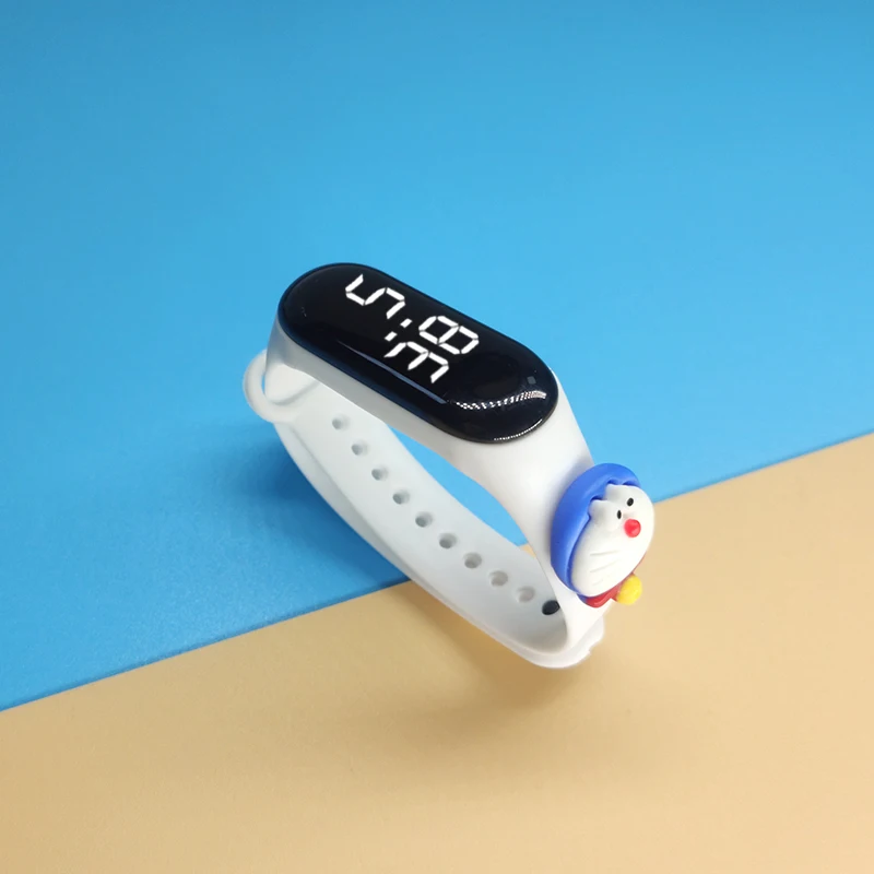 Wholesale Cheap Electronic Silicon Kids Gift Watch Custom Promotional Watch LED Digital Watch For Teens