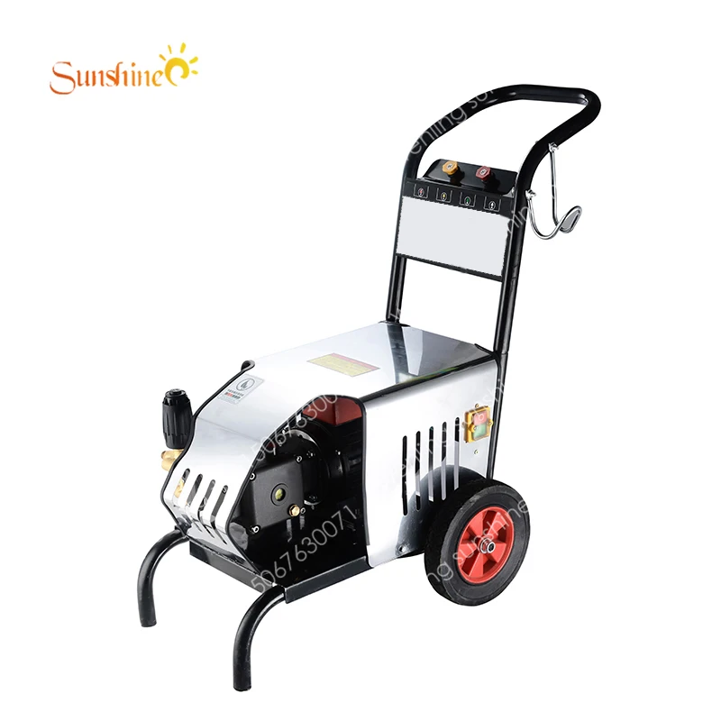 Movable 280Bar 4000PSI OEM High Pressure Car Washer Petrol/Diesel Jet Cleaning Machine Cold Water AR Pump Industrial Washer
