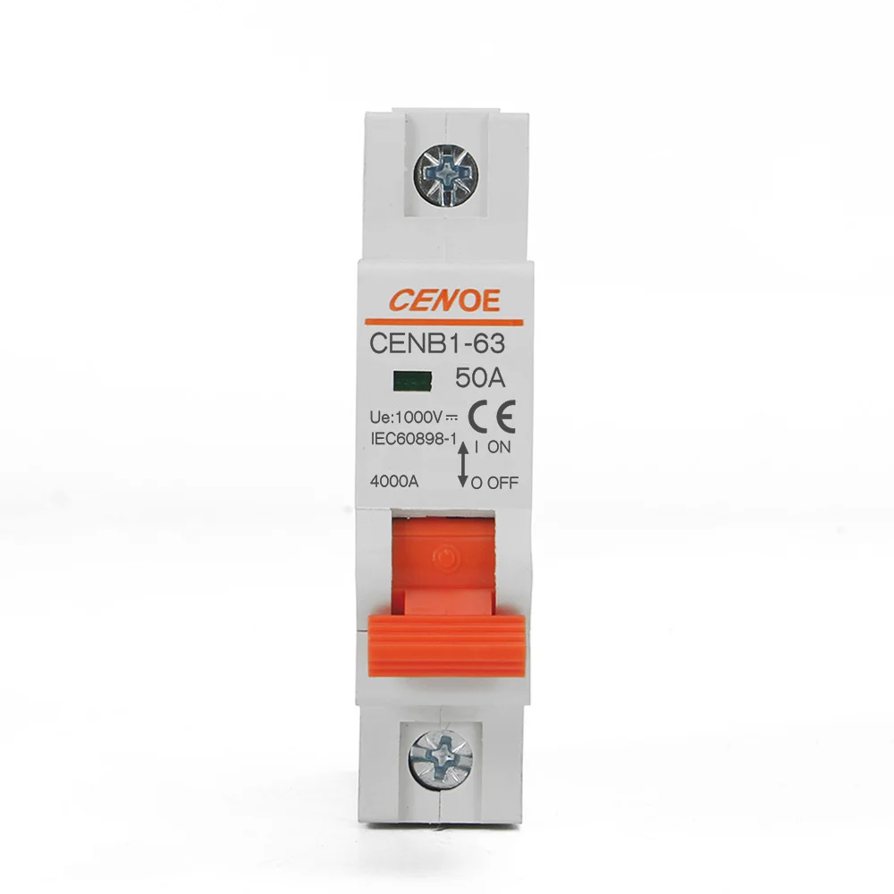 CENB1-63 1P AC/DC 12V/24V 10A/16A/32A выключатель 12V электрический SP 10/16/32 amp мини disyuntor для защиты от перегрузки двигателя