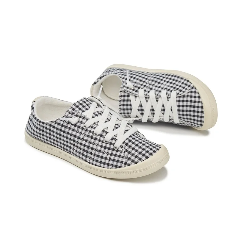 
Cowinner 2020 Solid Sneaker For Woman Canvas Shoes Lace Up Walking Shoes Sneaker 