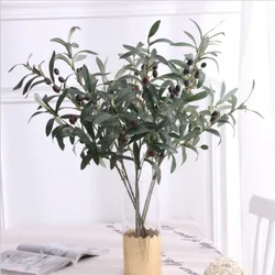 Photography studio office indoor and outdoor decoration with olives 77cm olive tree artificial