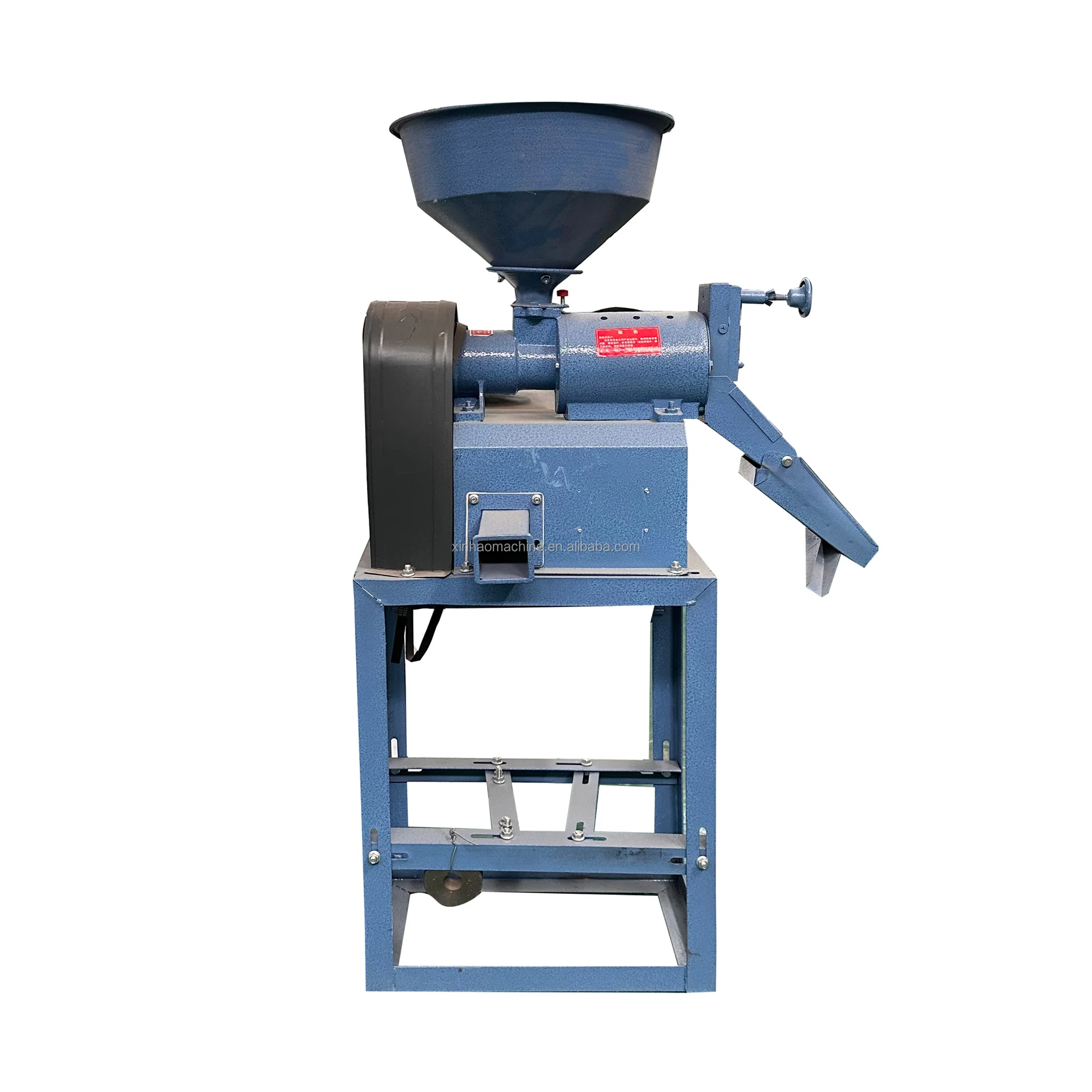 Corn hulling and ballasting machine Small rice rice milling machine Grain stripping machine