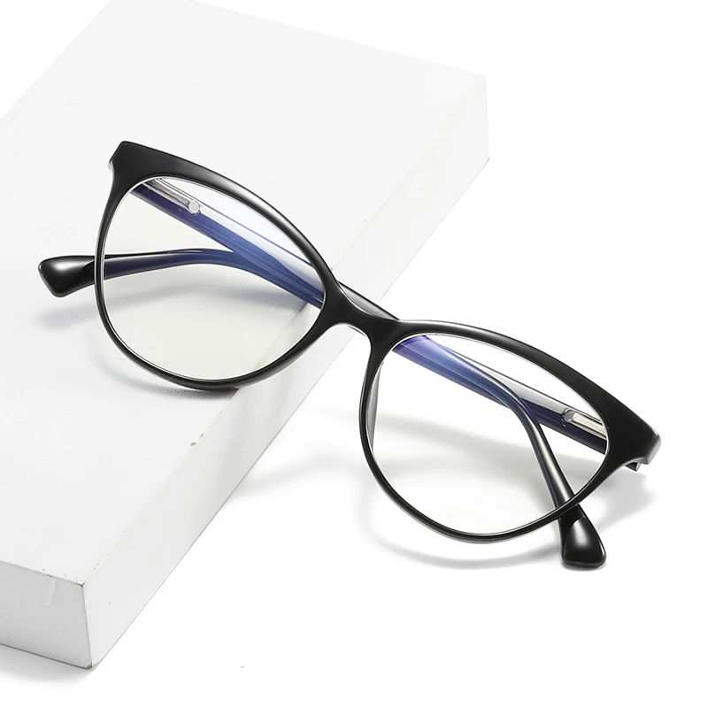 HW C146 Fashion Cat Eye Blue Light Blocking Optical Glasses Anti Blue Light Ultralight Glasses Frame  for Men and Women  Eyewear