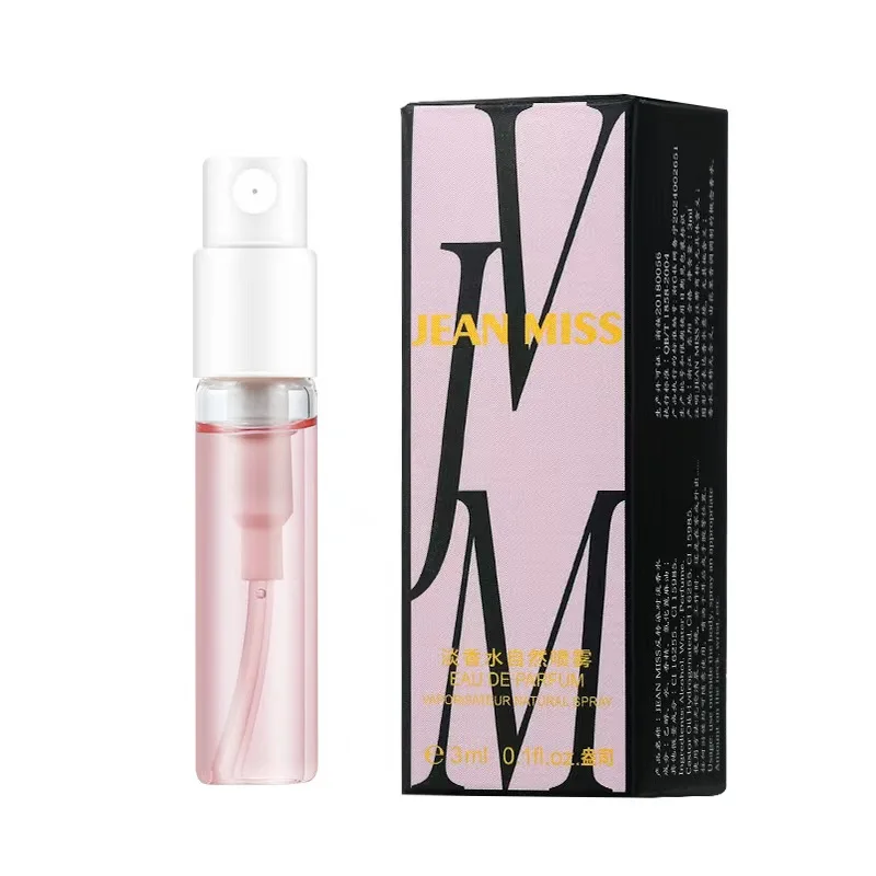 Luxury Mini 3ml Empty Perfume Tester Sample Set Luxury Brand Air Freshener for Gifts or Toys