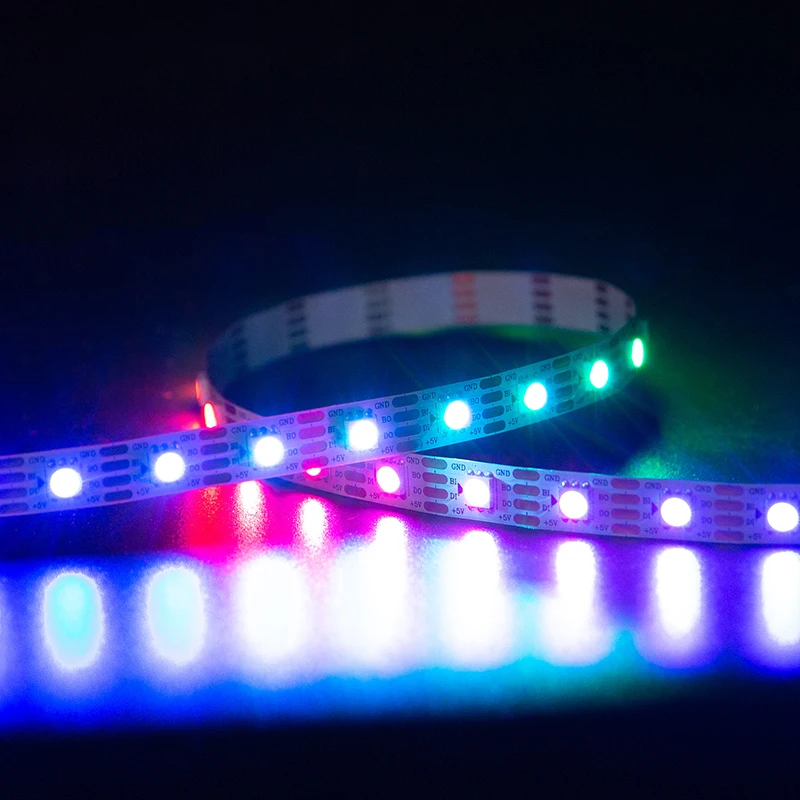 Magic Color Built-in IC WS2813 LED Strip light RGB Flex LED Pixel Lighting Rope 30 60leds/M Non-Waterproof IP20 WS2813 Strip