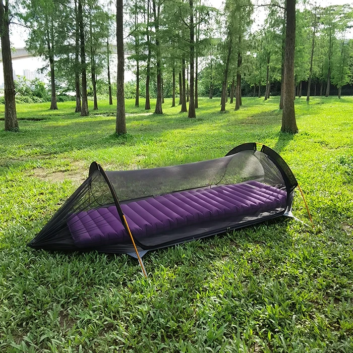 210T nylon double outdoor quick release hammock anti-mosquito anti-sideways portable easy to store outdoor tent
