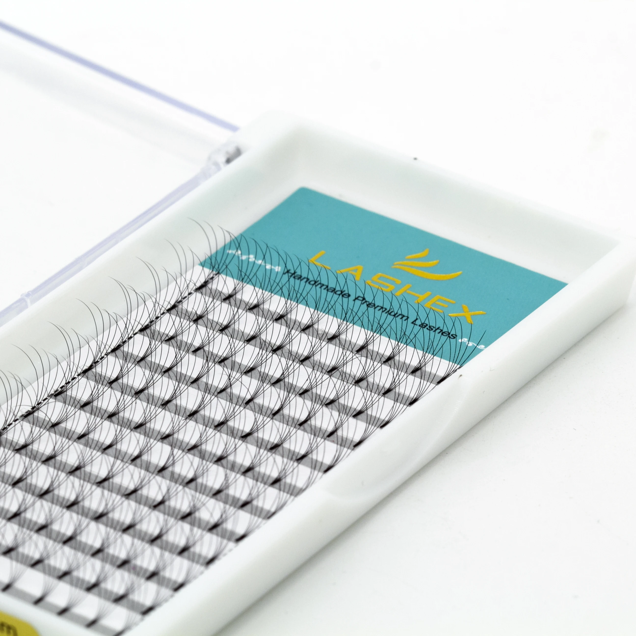 Готовые объемные вееры 8-15 мм, 0,07, 0,05, 0,10 мм, длинный стержень и короткий стержень, 3D готовые объемные вееры, клейкие удлинители для ресниц