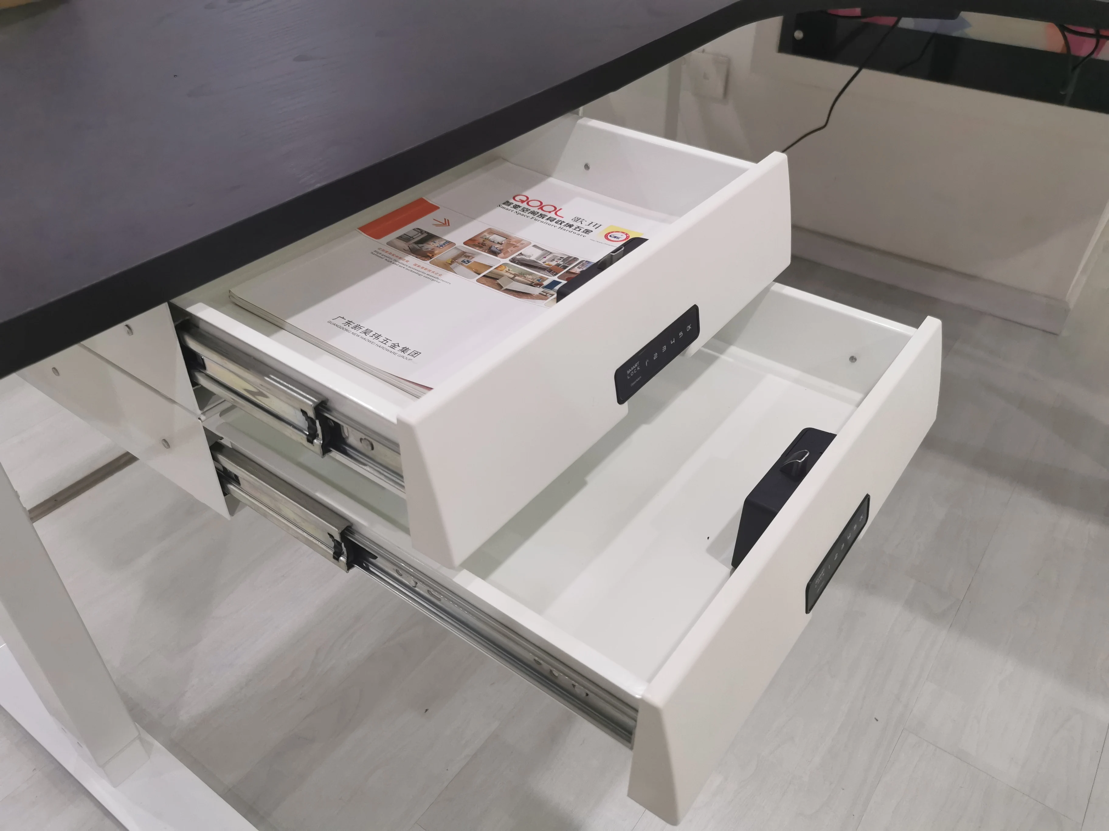 Luxury smart box  stainless steel cabinet drawers furniture with digital lock drawer safe