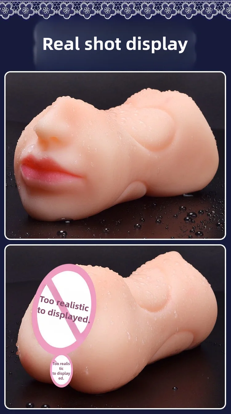 Suck Lick Vaginal oral  Anal sex stress reliever male masturbation aircraft cup for male Trainer hand punch sex toy