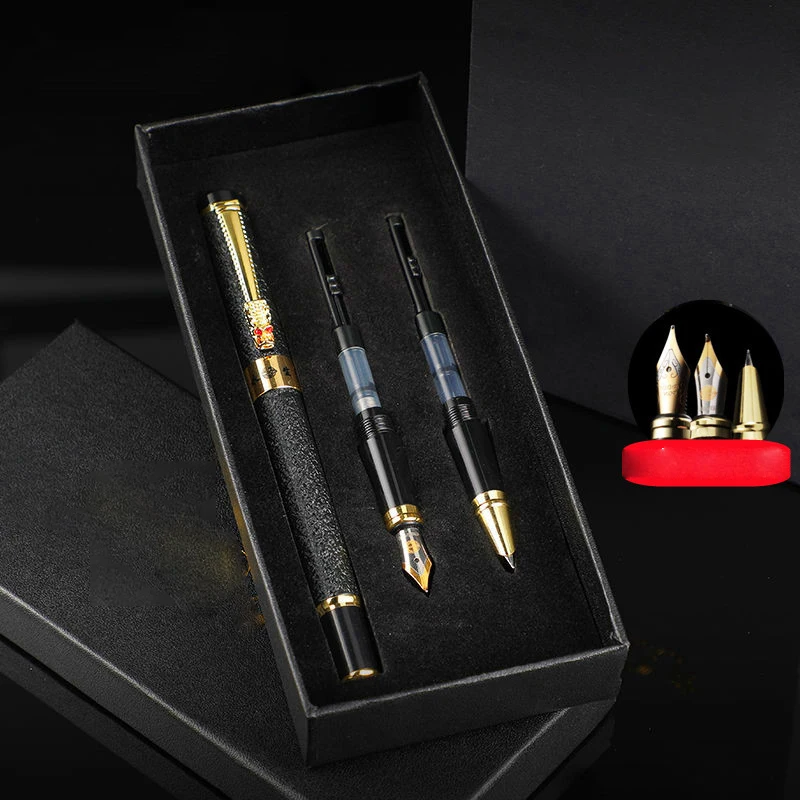 SY514 Customize logo fountain luxury pen for students office Signature Fountain Pen Dip Pen