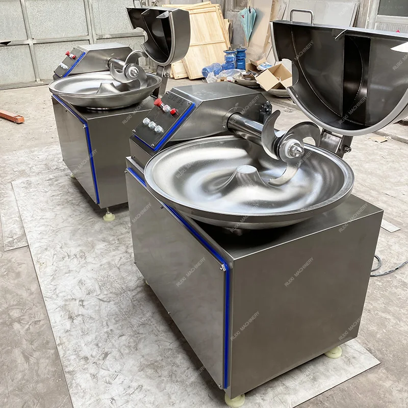 Commercial high-speed chopping and mixing machine onion ginger garlic minced meat dumpling stuffing chopping machine