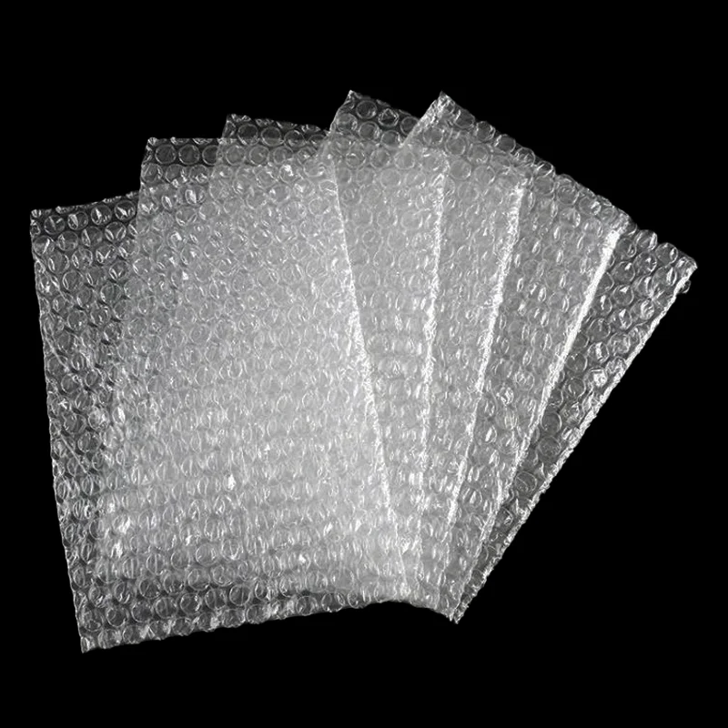 Shockproof Transparent 100% New Raw Material Air Bubble Film Bag for Packaging Natural wholesale customize