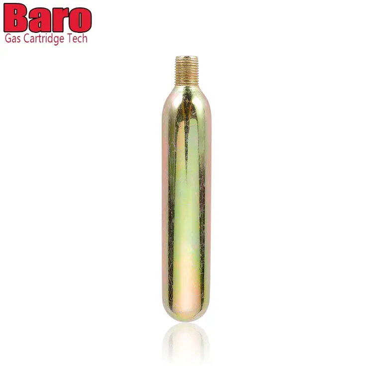 High Pressure 33gram CO2 Cartridge Life Vest Refillable Special Gas Bottle 33g CO2 Gas Cylinder