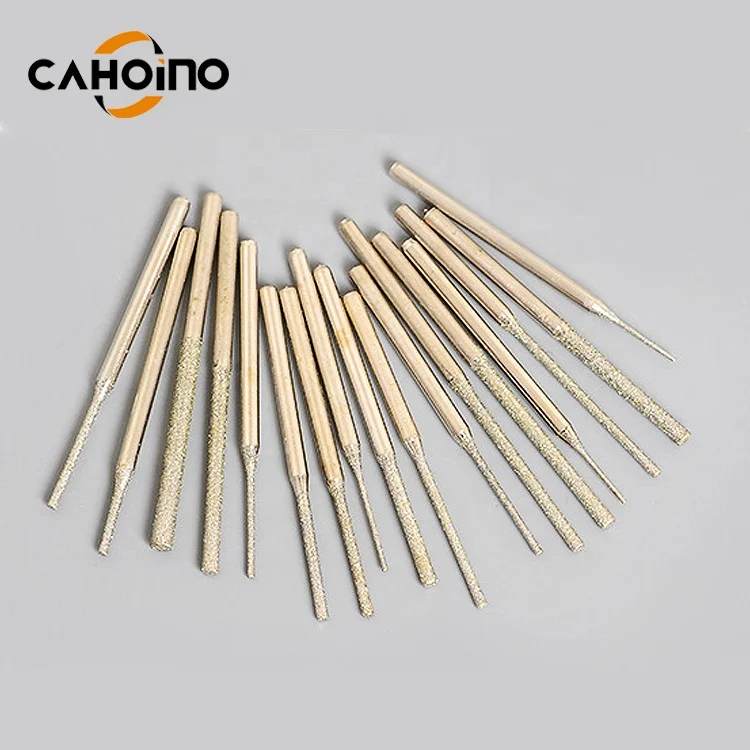 Diameter Of Shank 2.35MM Lengthen Holing Needle Carving Tools Diamond Mounted Points Burr Nail Drill Bit For Jewelry Glass