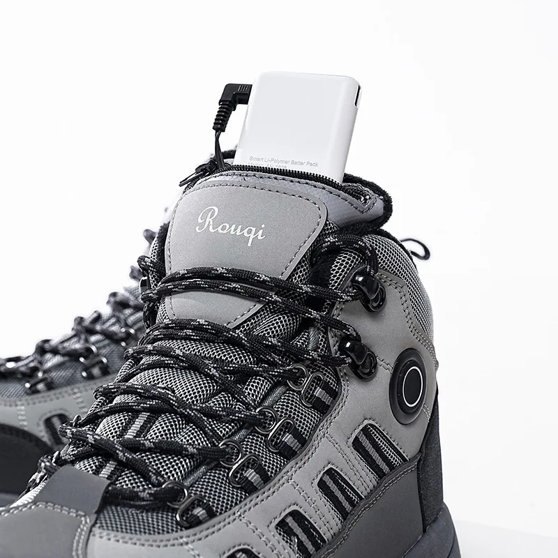 Winter Smart Outdoor Rechargeable Electric Heated Shoes Boot with
