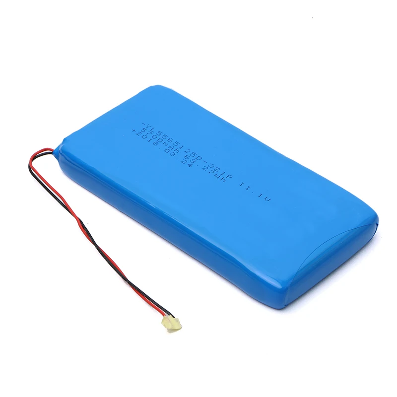 Customized cycle lithium battery 3s 11.1v 5700mah rechargeable lipo battery pack