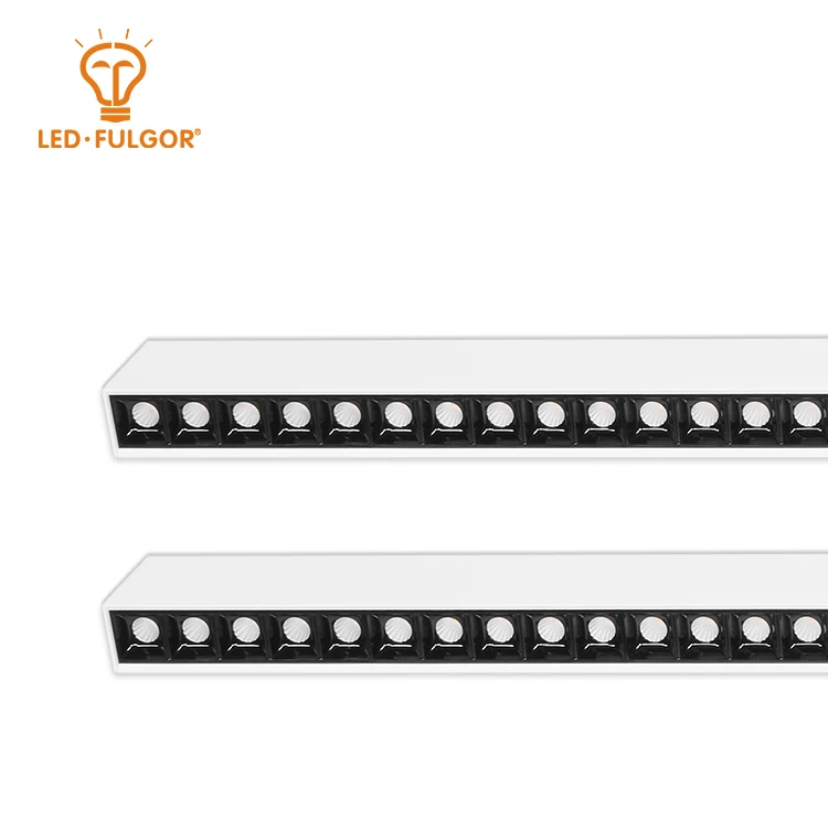 Elegant design indoor office shop restaurant aluminum housing 36w led linear pendant light