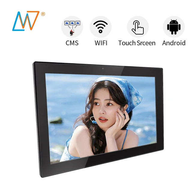 10 Inch Remote Control Network Android Touch Screen LCD Advertising Display Digital Signage Media Player