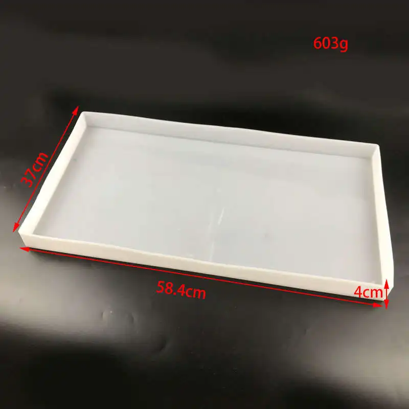 M3190 Large Rectangle Tray Resin Silicone Molds Long  Rectangle Tray Epoxy Resin Molds