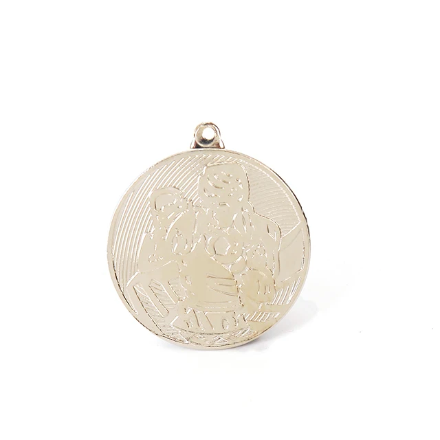 Badges medal set games marathon metal tag football gold medal