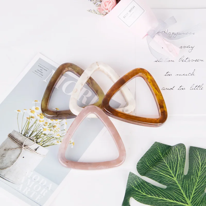 JUHU resin leopard bracelets bangles For Women Simple waterproof bracelet Jewelry wholesale fashion acrylic chunky bracelet 2021