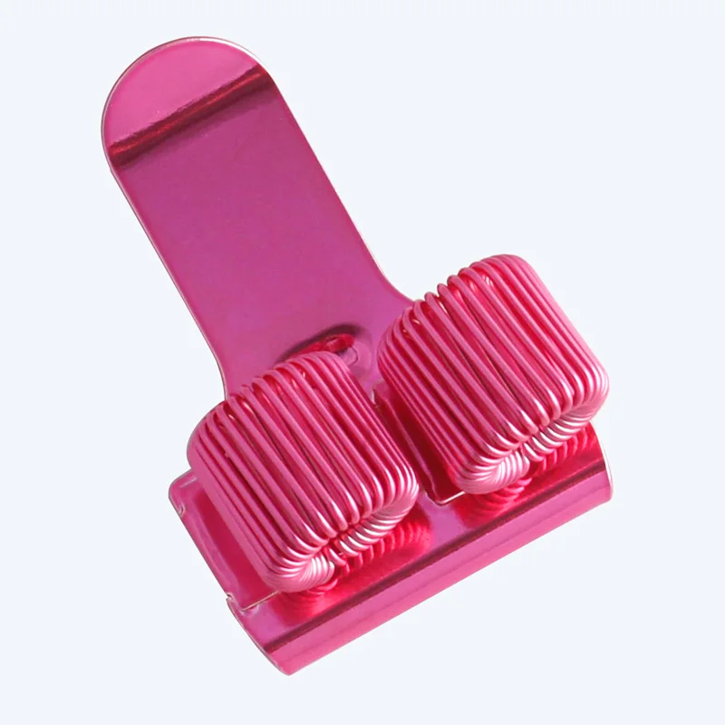 gifts for nurses pen holder organizer office 2 loops spring metal colorful pink blue purple pen clip