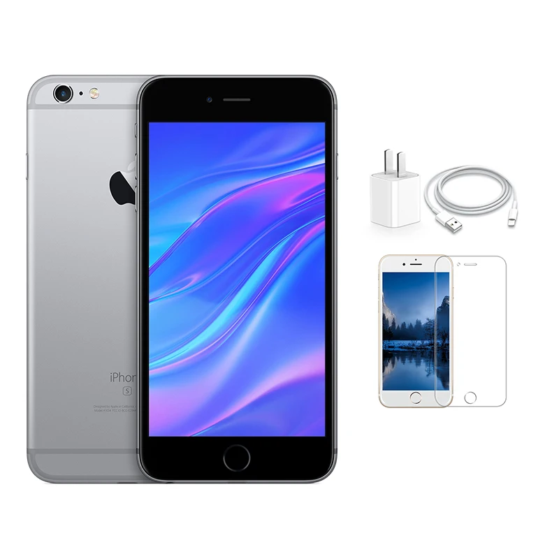 Лучшие оригинальные б/у телефоны разблокированные для iPhone 6s Plus мобильный телефон дешевый