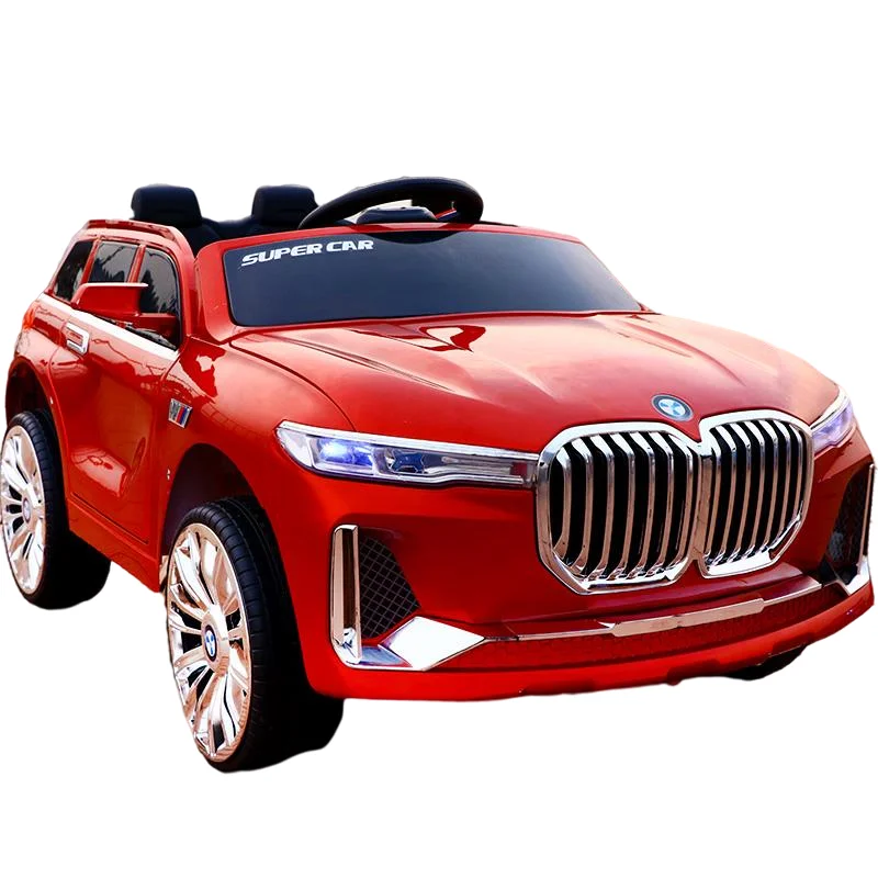 2022 New designed 12V Battery power 4 wheels drive Children BMW electric ride on toy car for kids with remote control
